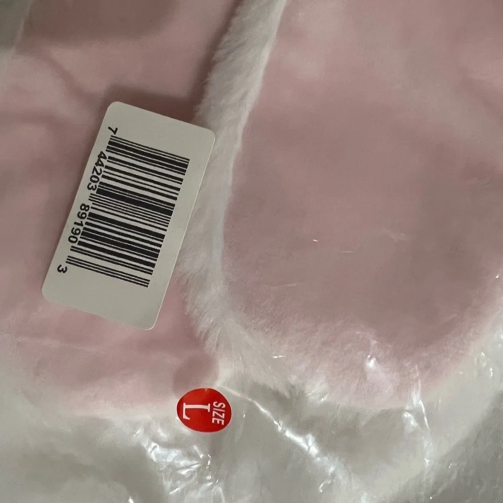 Adorable Pink and White Bunny Ear Hat for Kids